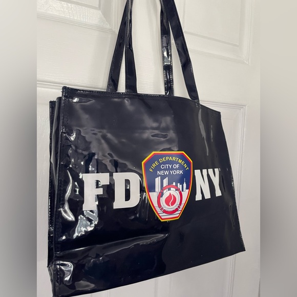 NWT Fire Dept City of NY - FDNY Navy Tote - Picture 4 of 14